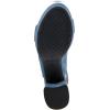 image:imageAerosoles Womens Camera Heeled SandalsBlue Jean Denim