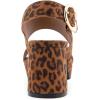 image:imageAerosoles Womens Camera Heeled SandalsLeopard Fab Suede