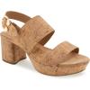 image:imageAerosoles Womens Camera Heeled SandalsNatural Cork