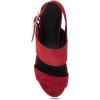 image:imageAerosoles Womens Camera Heeled SandalsPomegranate Suede