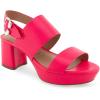 image:imageAerosoles Womens Camera Heeled SandalsVirtual Pink Leather