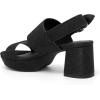 image:imageAerosoles Womens Camilia Platform SandalBlack Stretch Lame
