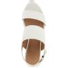 image:imageAerosoles Womens Camilia Platform SandalBright White Faux Leather