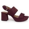 image:imageAerosoles Womens Camilia Platform SandalFig Faux Suede