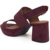 image:imageAerosoles Womens Camilia Platform SandalFig Faux Suede
