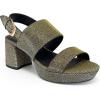 image:imageAerosoles Womens Camilia Platform SandalGold Stretch Lame