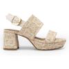 image:imageAerosoles Womens Camilia Platform SandalNaturalEggnog Lace Raffia