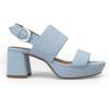 image:imageAerosoles Womens Camilia Platform SandalPale Blue Croc Faux Nubuck