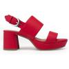 image:imageAerosoles Womens Camilia Platform SandalRed Faux Soft Leather