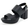 image:imageAerosoles Womens Camilia Platform SandalBlack Pu