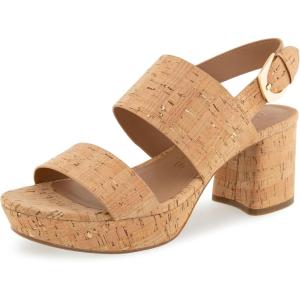 image:imageAerosoles Womens Camilia Platform SandalCorkGold Fleck