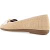 image:imageAerosoles Womens Bell Ballet FlatsNaturalWhite Raffia