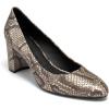image:imageAerosoles Womens Betsy Pumps Champagne Snake Print 11M