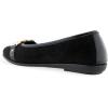 image:imageAerosoles Womens Big Bet FlatsBlack Faux Suede
