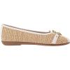image:imageAerosoles Womens Big Bet FlatsNatural Combo Raffia