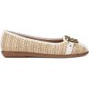 image:imageAerosoles Womens Big Bet FlatsNatural Combo Raffia