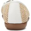 image:imageAerosoles Womens Big Bet FlatsNatural Combo Raffia