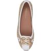 image:imageAerosoles Womens Big Bet FlatsNatural Combo Raffia