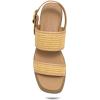 image:imageAerosoles Womens DOVE Heeled Sandal NaturalBeige Bisque Raffia 75W