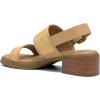 image:imageAerosoles Womens DOVE Heeled Sandal NaturalBeige Bisque Raffia 75W
