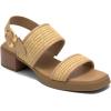 image:imageAerosoles Womens DOVE Heeled Sandal NaturalBeige Bisque Raffia 75W