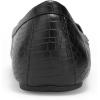 image:imageAerosoles Womens Day Drive LoafersBlack Mini Embossed Croc Faux Leather
