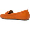 image:imageAerosoles Womens Day Drive LoafersOrange Faux Pebbled Leather