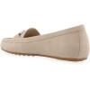 image:imageAerosoles Womens Day Drive LoafersPale Khaki Faux Nubuck