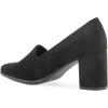 image:imageAerosoles Womens MidnightBlack Stretch Faux Suede