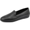 image:imageAerosoles Womens Betunia Loafer Black Super Soft Faux Leather 12M