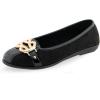 image:imageAerosoles Womens Big Bet FlatsBlack Faux Suede