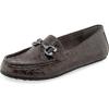Chocolate Croco Faux Leather