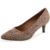 Leopard Faux Suede