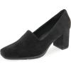 image:imageAerosoles Womens MidnightBlack Stretch Faux Suede