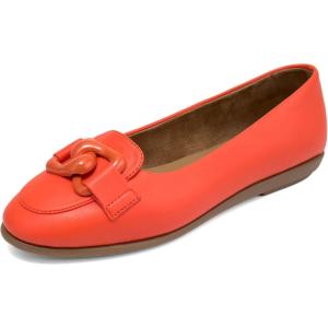 image:imageAerosoles Womens Bell Ballet FlatsOrange Soft Faux Leather