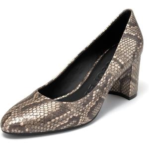 image:imageAerosoles Womens Betsy Pumps Champagne Snake Print 11M