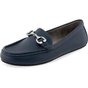 image:imageAerosoles Womens DallasNavy Pebbled Faux Leather